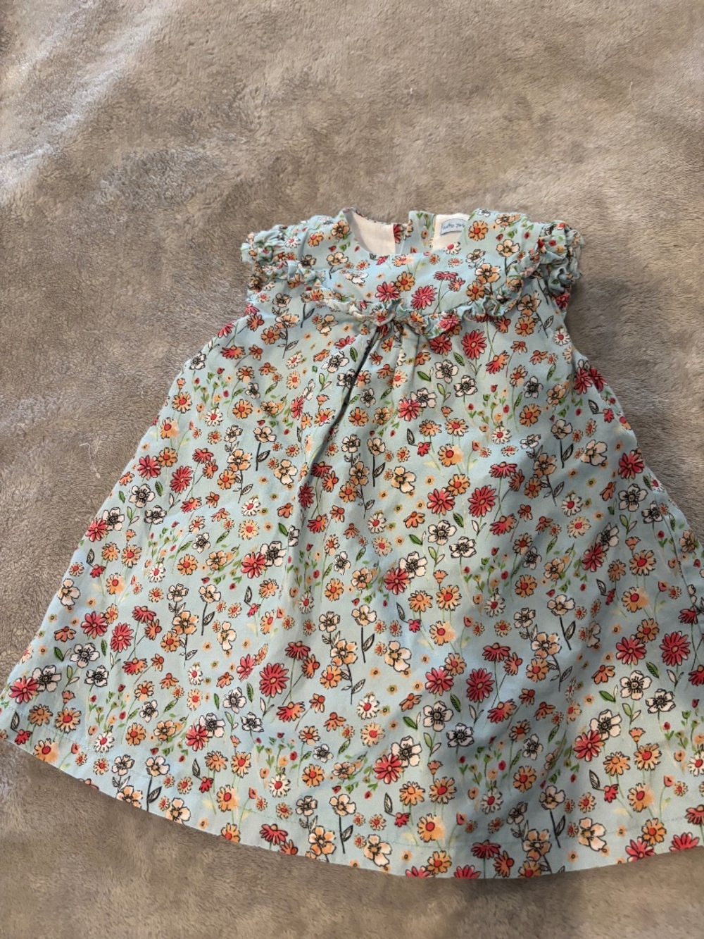 Tutto Piccolo Floral Dress 18 Months